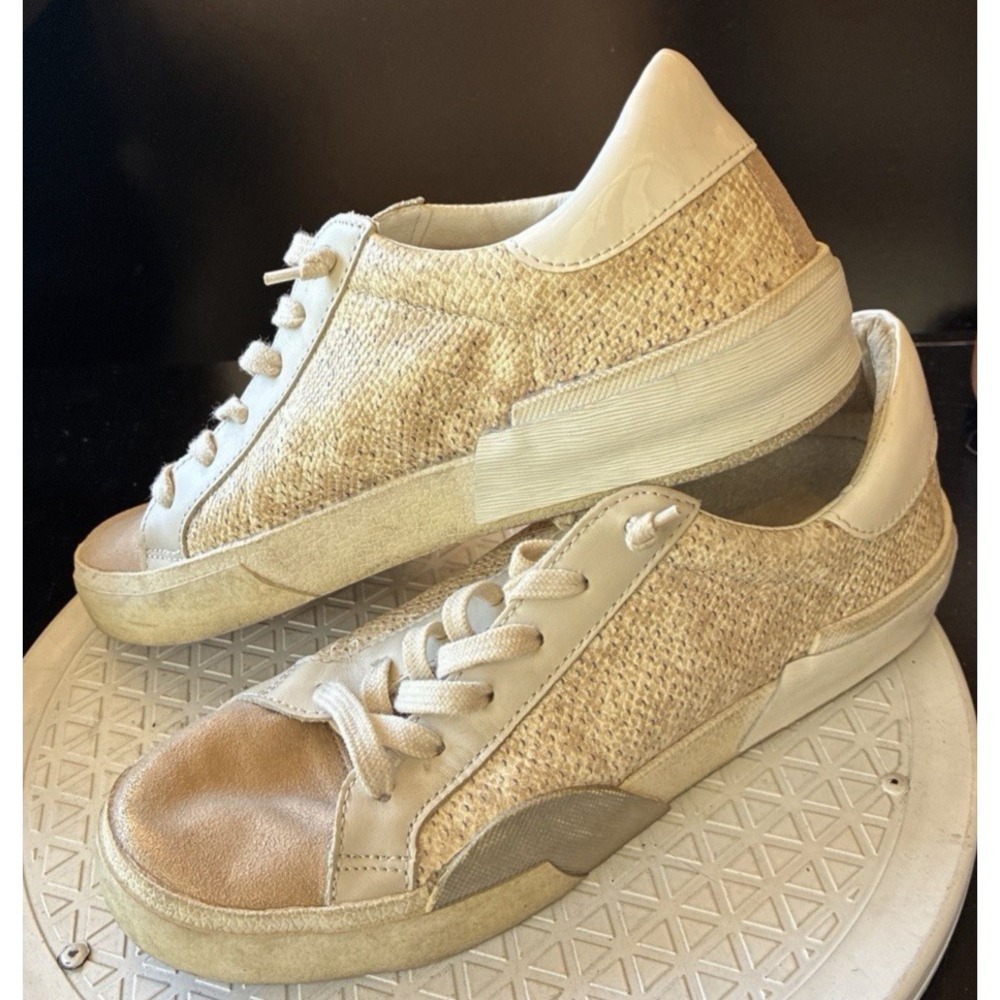 Dolce Vita White Zita Sneaker Casual Shoe Women 7 (RW2)